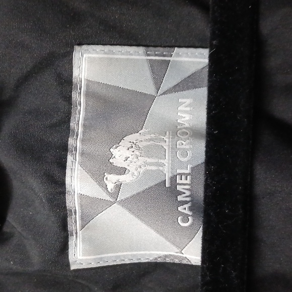 Camel crown Black winter ski coat Size Large - Picture 7 of 9